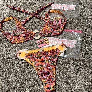 Strawberry Milk Mob Welcome to the Jungle Bikini